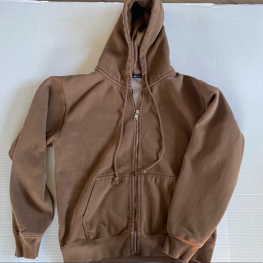 Brandy Melville Christy Hoodie color brown
